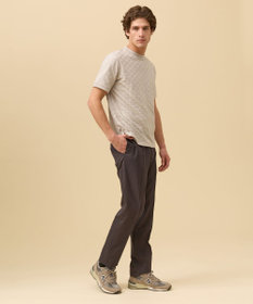 J.PRESS MEN 【洗える / 高通気性 / ストレッチ性 / 防シワ】プレーンウィーブ スラックス / ノータック