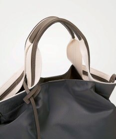 TOPKAPI 【TREASURE TOPKAPI】ストライプハンドル ナイロン 2way トートバッグ A4対応