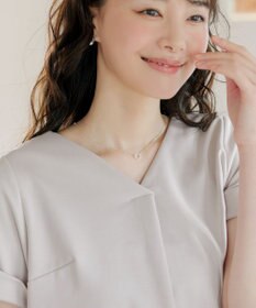 Tiaclasse 【UVカット・吸水速乾】 “きれい見え” バックフレアチュニック