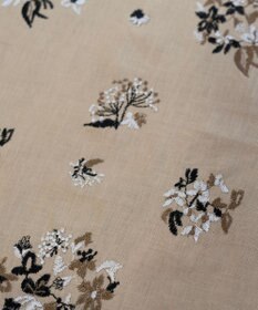 AND WOOL 野小花刺繍ハンカチ