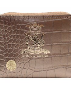 A.D.M.J. 【牛革】クロコ型押しスモールウォレット