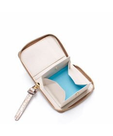 A.D.M.J. 【牛革】クロコ型押しスモールウォレット