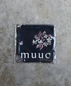 AND WOOL 野小花刺繍ハンカチ