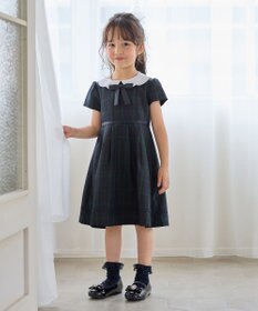 ANY KIDS 【2点セット】ノーカラー ボレロジャケット+襟付き ワンピース