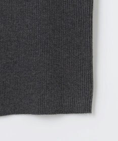 Feroux シアーフリル・ハイネックリブプルオーバー