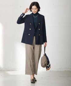 J.PRESS LADIES S 【洗える】50/2 T/Rウォッシャブルギャバ ジャケット