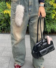 WEGO 総柄しっぽキーホルダー