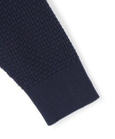 J.PRESS MEN 【High twist links】フルジップカーディガン