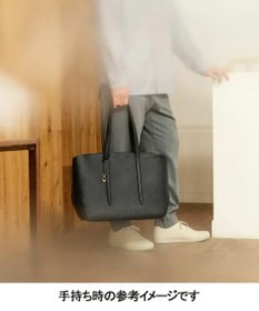 GOTAIRIKU 【ETIAM】シュリンク ファスナートートバッグ（L）《Flexi》