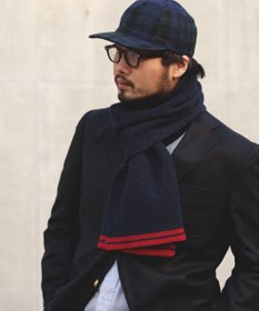 J.PRESS MEN 【WEB限定】スクール ラインマフラー