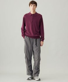 UNFILO MENS ライトウォーム ニットポロ