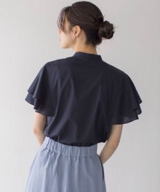 組曲 コットンレーヨンシャーティング ブラウス