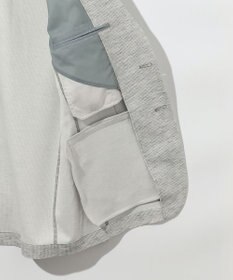 JOSEPH ABBOUD 【洗える・軽量・ストレッチ・速乾】ノルマンディーリネントップ ジャージー ジャケット