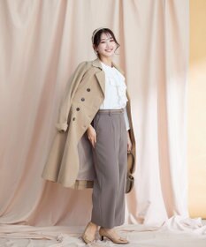 Tiaclasse 【洗える】フリルブラウス