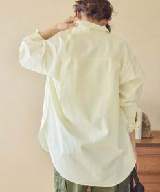 AMERICAN HOLIC ＵＶカットリサイクルコットンオックスシャツ