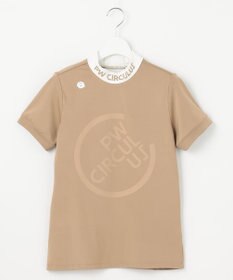PW CIRCULUS 【UVカット / 吸水速乾 / 伸縮性抜群】【WOMEN】バックメッシュ切り替えモックT ゴルフウェア レディース