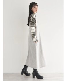 earth music&ecology 前後２ｗａｙ圧縮ニットジャンスカ