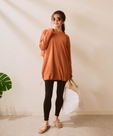 OP／FILA 【Ocean Pacific】バックフリルラッシュガード  レギンスセットウェア