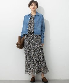 23区 【洗える】Ratti アブストラクトプリント ブラウス