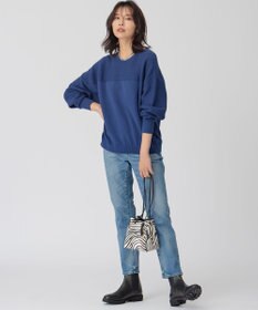 23区 【CLASSY.12月号掲載】カウヘアー ミニ巾着 バッグ