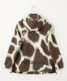 PW CIRCULUS 【袖2WAY】【MEN】プリント デタッチャブル アノラック