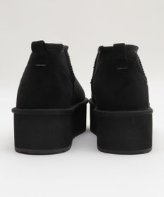 WEGO 【25年秋冬新作/あったかブーツ】厚底ムートンタッチブーツ