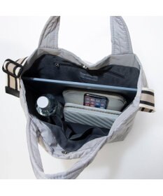 UNBILLION カシュカシュ cachechche / テープショルダーキルトトート