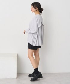 earth music&ecology バックプリーツブラウス