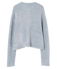 earth music&ecology キラキラシャギーカーディガン