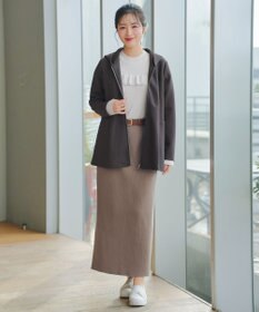 Tiaclasse ソフトダンボールバックフレアフーディー