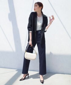 UNFILO 【UNFILO DENIM】撥水ストレッチ テーパードデニム インディゴ