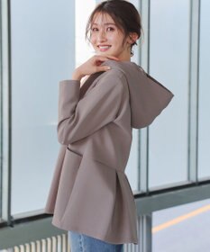 Tiaclasse ソフトダンボールバックフレアフーディー