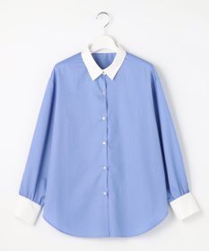 ANY SIS L ニットレイヤード シャツ ツインセット