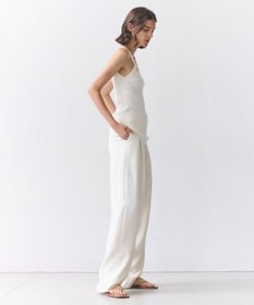 BEIGE， 【VERY NaVY掲載】RUBY / レーストリム リブタンクトップ