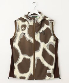 PW CIRCULUS 【袖2WAY】【MEN】プリント デタッチャブル アノラック