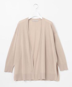 UNFILO L 【洗える】接触冷感シアーカーディガン
