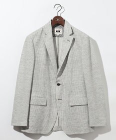 JOSEPH ABBOUD 【洗える・軽量・ストレッチ・速乾】ノルマンディーリネントップ ジャージー ジャケット