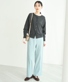 UNFILO 【ウエストゴム/14サイズ展開】beauty warm pants ワイド