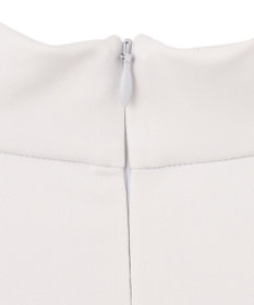 ICB L 【洗える】シャイニースムース ハイネックカットソー