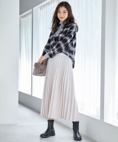 ANY ウールブレンドリブニット