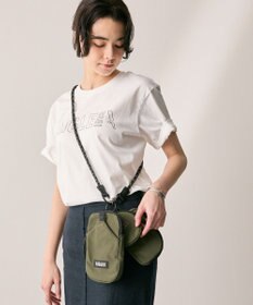 AIGLE 撥水 ショルダーポーチ サブポーチ付属