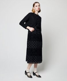 TOCCA 【洗える！】UNSNARL TWEED ニットカーディガン