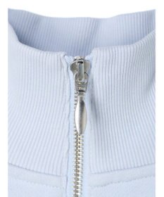 earth music&ecology ハーフジップショートプルオーバー