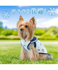PET PARADISE リサとガスパール 接触冷感 タンクトップ 《マリン柄》 小型犬