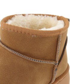 Green Parks ・minia フェイクムートンショートブーツ