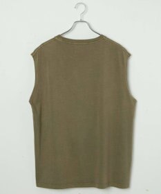 WEGO 【5色3サイズ展開/ユニセックス着用ITEM/洗える/綿100%】スリーブレスコットンT