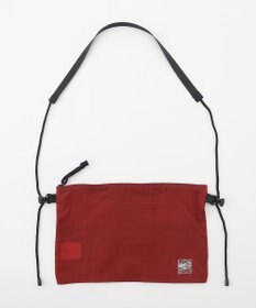 JOSEPH ABBOUD MOUNTAIN 【軽量/ECO撥水/小さくたためる】ナイロンフライリップサコッシュ