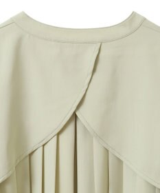 earth music&ecology バックプリーツブラウス