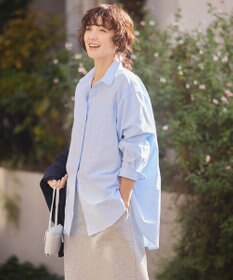 AMERICAN HOLIC ＵＶカットリサイクルコットンオックスシャツ