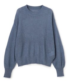 UNFILO シアーアルパカ ボリュームスリーブ ニット